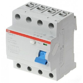 УЗО ABB F204 AC-63/0.03 63А 30mA (АС) 2CSF204001R1630