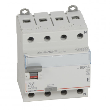 УЗО Legrand DX3 ВДТ 4П 40А 100мА тип AC