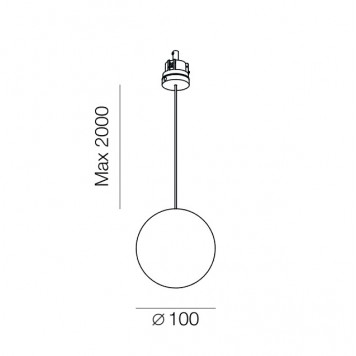Светильник подвесной Shar soft pdnt 100 0430WD-3