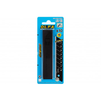 Сегментированные лезвия OLFA Black Max 18х100х0.5 мм    OL-LBB-10B