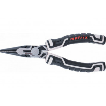 Длинногубцы прямые 165 мм, усиленная система, Pro Matrix   17197