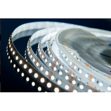 Лента светодиодная LUX DSG3120, SMD 3528, 120 LED/м, 9,6 Вт/м, 12В, IP33, Холодный белый (6000K)-1