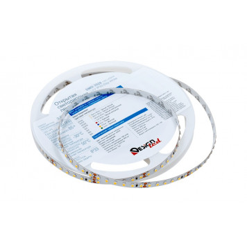 Лента светодиодная LUX DSG3120, SMD 3528, 120 LED/м, 9,6 Вт/м, 24В, IP33, Нейтральный белый (4000K)