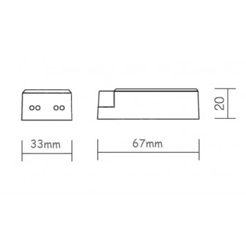 Трансформатор электронный  220V/12V 60W   Gals    ET-190E  -3