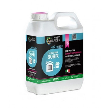 Реагент для очистки систем отопления HeatGuardex CLEANER 808R, 1л