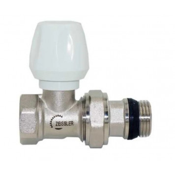 Вентиль для радиатора верхний прямой ручной 1/2", ZEISSLER   RD202.02