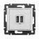 Legrand Valena Розетка USB 2-ая белая