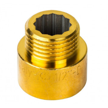 Удлинитель 1/2x15мм, латунь STOUT