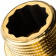 Удлинитель 3/4x100мм, латунь STOUT  SFT-0001-034100