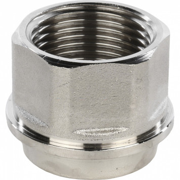 Американка прямая никелированная 1"ВВ STOUT-2