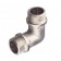 Угольник с упором Ø1/2" НР латунный никелированный VALTEC   VTr.093.N.0004