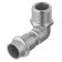 Уголок с наружной резьбой INOX-PRESS пресс/наружная резьба Ø15х1/2"*90° нержавеющая сталь VALTEC