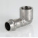 Уголок внутренняя резьба INOX-PRESS из нержавейки Ø18х3/4"*90° VALTEC