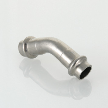 Уголок из нержавеющей стали INOX-PRESS Ø18*45° внутренняя/внутренняя  VALTEC-2
