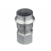 Муфта INOX-PRESS с внутренней резьбой Ø22х1/2" нержавеющая сталь  VALTEC  VTi.902.I.002204	