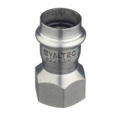 Муфта INOX-PRESS пресс/внутренняя резьба Ø22х3/4" VALTEC (5/110)