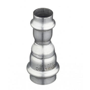 Муфта переходная INOX-PRESS Ø22х15 нержавеющая сталь VALTEC  VTi.903.I.002215-2