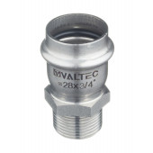 Муфта INOX-PRESS наружная резьба Ø28х3/4" нержавеющая сталь  VALTEC  VTi.901.I.002805