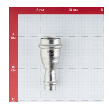 Муфта переходная  INOX-PRESS  Ø28х15 нержавеющая сталь VALTEC VTi.903.I.002815-2