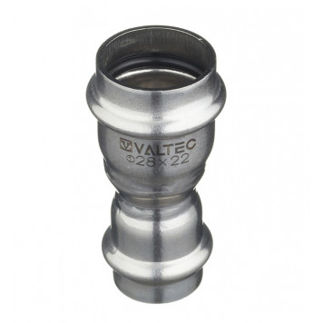 Муфта переходная INOX-PRESS Ø28х22 нержавеющая сталь  VALTEC  VTi.903.I.002822