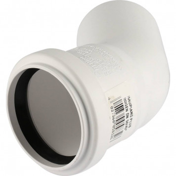 Отвод канализационный Rehau Raupiano полипропилен d50 x 45° Rehau   11211141001-1