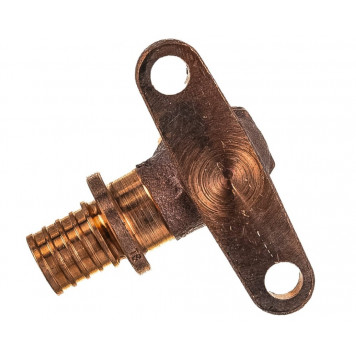 Угол установочный короткий d16 x 1/2" наружная резьба Rehau  14563641001-2