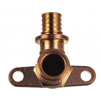 Угол установочный короткий d16 x 1/2" наружная резьба Rehau  14563641001-1