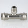 Тройник из нержавеющей стали  INOX-PRESS с наружной резьбой Ø18х3/4" VALTEC