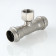 Тройник из нержавеющей стали INOX-PRESS с внутренней резьбой  Ø18х3/4" VALTEC