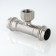Тройник из нержавеющей стали INOX-PRESS с внутренней резьбой  Ø18х3/4" VALTEC
