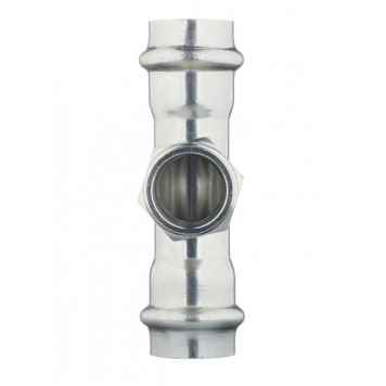 Тройник INOX-PRESS с наружной резьбой, нержавеющая сталь  Ø22х3/4" VALTEC-2