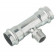 Тройник INOX-PRESS с наружной резьбой, нержавеющая сталь Ø28х1/2" VALTEC