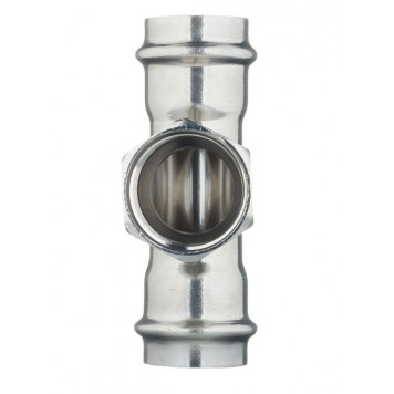 Тройник INOX-PRESS пресс/с внутренней резьбой Ø28х1" VALTEC-2