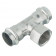 Тройник INOX-PRESS пресс/с внутренней резьбой Ø28х1" VALTEC