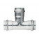 Тройник INOX-PRESS Ø28 нержавеющая сталь VALTEC