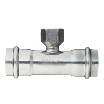 Тройник INOX-PRESS пресс/с внутренней резьбой Ø35х1" VALTEC-2