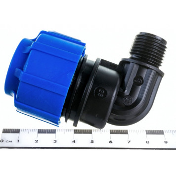 Угол ПНД 25-1/2" НР Политэк-3