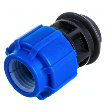Муфта Ø 25х3/4" ВР ПНД  Политэк 52002534-3