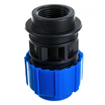 Муфта Ø 25х3/4" ВР ПНД  Политэк 52002534