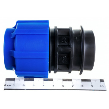 Муфта для ПНД труб 32x1" ВР  Политэк 52003201-2