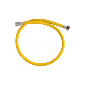 Шланг для газа с PVC покрытием 1/2" гайка - гайка 200 см TIM-1