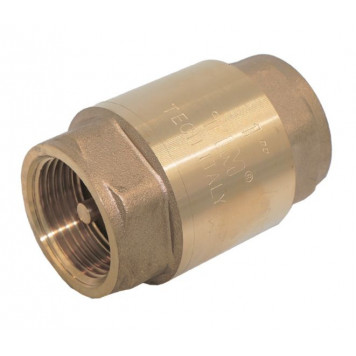 Обратный клапан с металлическим штоком 11/4", в-в, усиленный  TIM JH-1013 