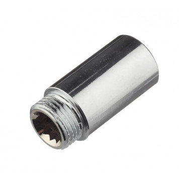 Удлинитель латунный ВН 1/2"х40 мм хромированный Tim  SFM022-40