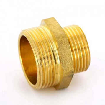 Ниппель латунный 11/4Mx3/4M TIM  SM053-1