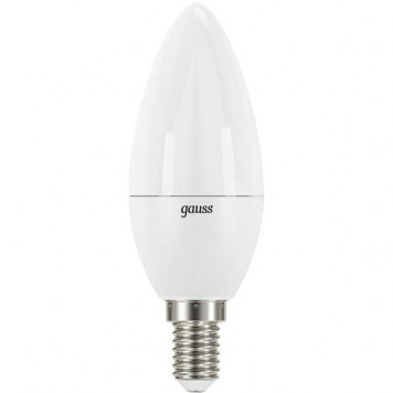 Лампа Gauss LED Candle E14 7W 4100K step dimmable Свеча-1
