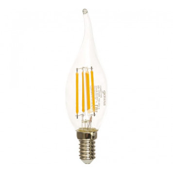 Лампа Gauss LED Filament Candle tailed E14 5W 2700K 1/10/50 Филамент свеча на ветру-1