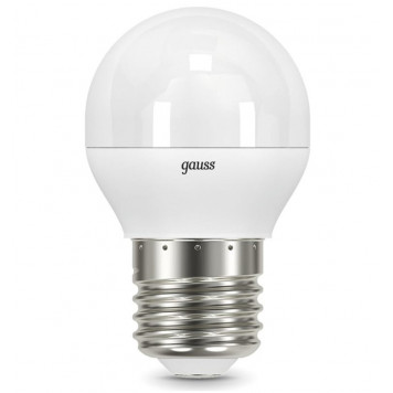 Лампа Gauss LED Globe E27 7W 4100K step dimmable-1