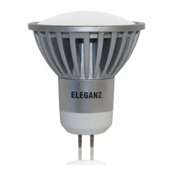 Светодиодная лампа GU5.3 5W MR16 нейтральный матовая 4000K, Eleganz