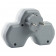 Двойник 2 гнезда с заземлением STEKKER ADP16-14-20, 250V, 16A, с 2мя USB выходами на 2,4 А