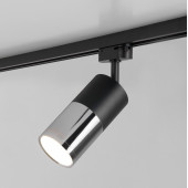 Трековый светодиодный светильник Elektrostandard Avantag Черный матовый/хром 6W LTB27   a040961
